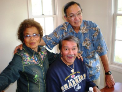 lynn with vern, nellie and mrs short